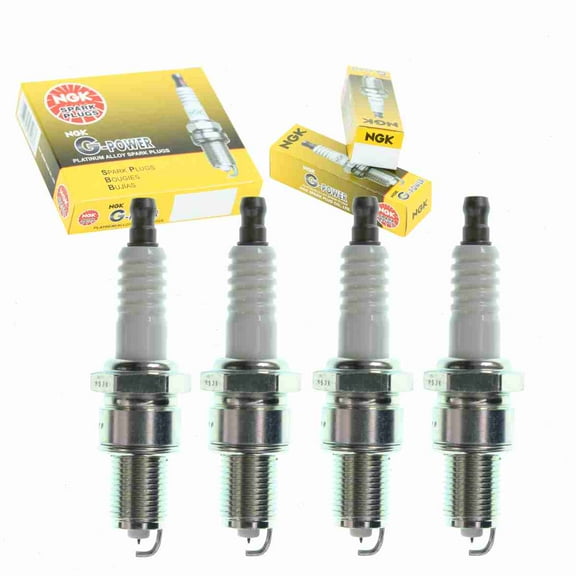 4 pc NGK 3142 G-Power Spark Plugs for 3031 3031-2 41-819 6729 8118 AP646 AP646DP2 APP646 WR8LPP30V XP646 Ignition Wire Secondary Fits select: 1990-2000 DODGE GRAND CARAVAN