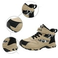 thumbnail image 5 of FYEGRE Boys Winter Ankle Boots Fashion Print Sneakers Comfortable Warm Athletic Shoes For Toddlers And Kids Outdoor Play Khaki 11-11.5 Years, 5 of 9