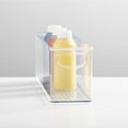 thumbnail image 3 of iDesign Recycled Plastic Stackable Storage Bin - Perfect to Hold Breast Milk Bags - Clear, 3 of 5