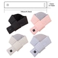 thumbnail image 2 of Down Cotton Heated Scarf Windproof Warm Keeping 3 Level Adjustable Rechargeable Solid Color Scarves Waist Belly Neck Warmer, 2 of 9