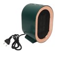 thumbnail image 1 of Electric Space Heater 1200W High Power Quiet Overheating Protection Dump Shutoff Dual Speed Adjustable Desk Ceramic PTC Heater Fan for Winter Green EU Plug 220V, 1 of 5