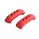 thumbnail image 1 of 2 pares de fundas de silicona para asas de ollas, antideslizantes y antiescaldaduras, con aislamiento térmico, accesorios de cocina, color rojo, 1 of 6