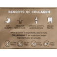 thumbnail image 6 of Collachews™ Beef + Collagen Rawhide Free 5" Stix Dog Treat - Peanut Butter, 25 Count, 6 of 6