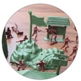 thumbnail image 4 of 100PCS 4cm Army Combat Men Plastic Soldiers Military Figure Action Kid Gift Toy, 4 of 6