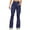Navy, variant on Bloomae Yoga Pants Women Wide Leg High Waist Bootcut Workout Flare Leggings Stretchy Tummy Control Work Dress Pants with Pockets Khaki M
