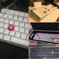 thumbnail image 6 of XISAOK PBT Keycap Mount Heart Cherry Profile R4 for Creative Dip Dye Sub Sculptured, 6 of 11
