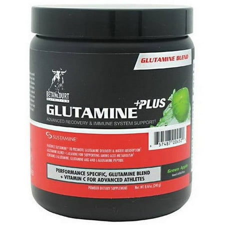 Betancourt Nutrition Glutamine Plus, Green Apple, 30 CT