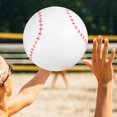 thumbnail image 4 of HEALEEP 4pcs Pool Baseball For Pool Inflatable Baseballs For Family Beach Sports, 4 of 8