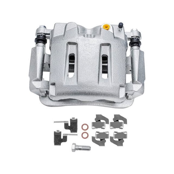 Front Brake Caliper - Compatible with 2005 - 2012 Ford F-350 Super Duty 2006 2007 2008 2009 2010 2011