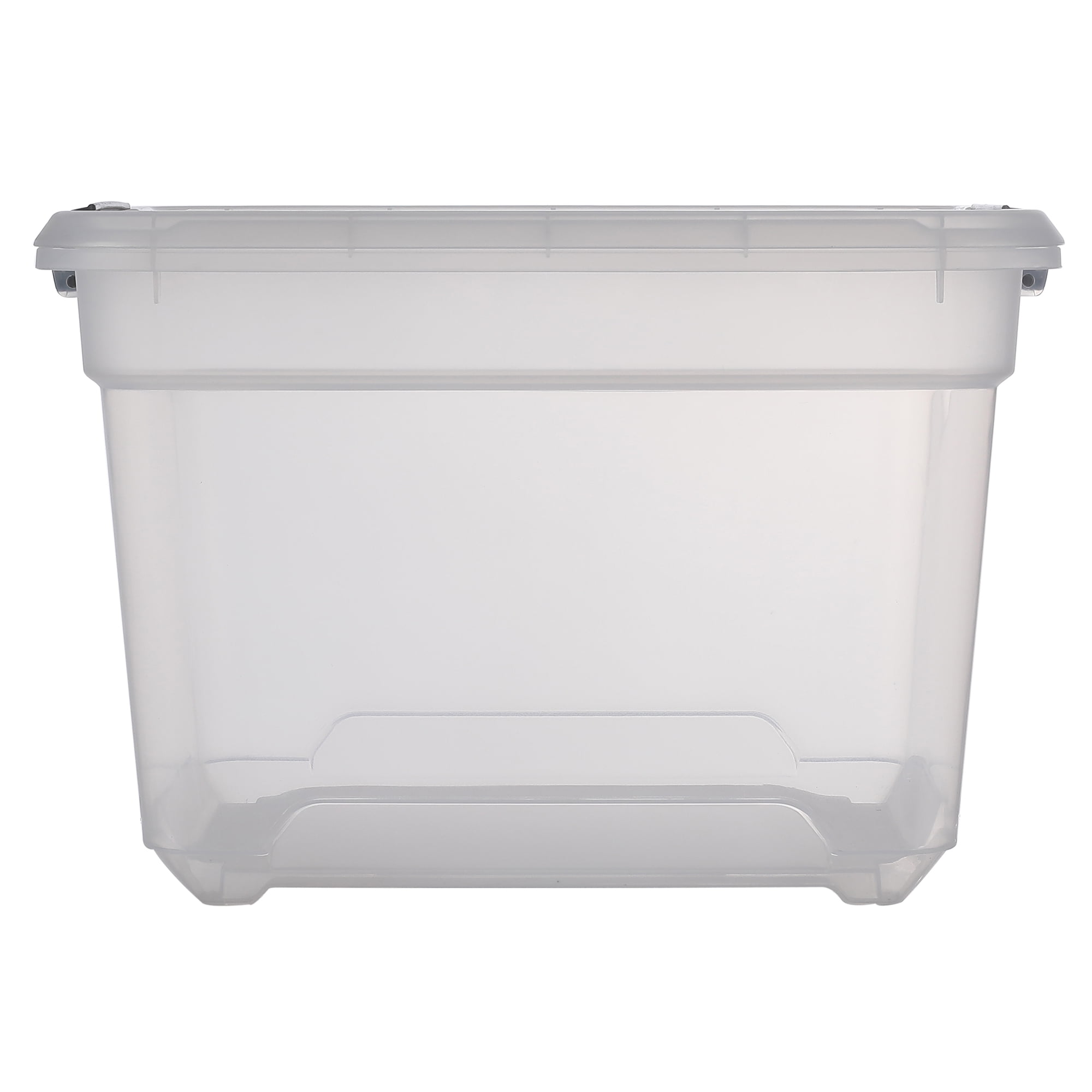 Ezy Storage 12 Pack Solutions Line 1.27 Qt Clear Plastic Storage