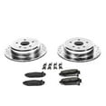 thumbnail image 3 of PowerStop Rear Z23 Evolution Sport Carbon-Fiber Ceramic Brake Pad and Drilled & Slotted Rotor Kit Fits: LEXUS Select Models K1072, 3 of 10