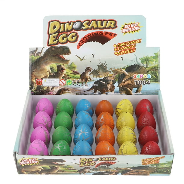 Huevos de dinosaurio en crecimiento 24 piezas BuyWeekMX Juguete de huevos de Pascua