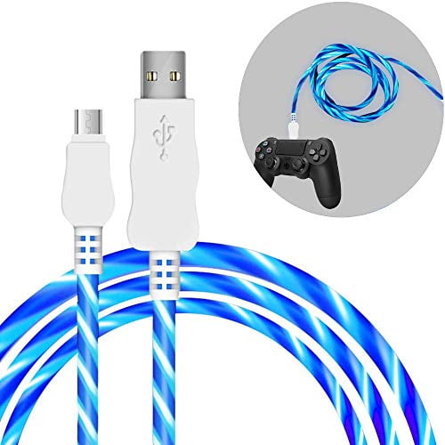 dainslef ps4 charge cable LED Light Charge Cable Running Flowing Light