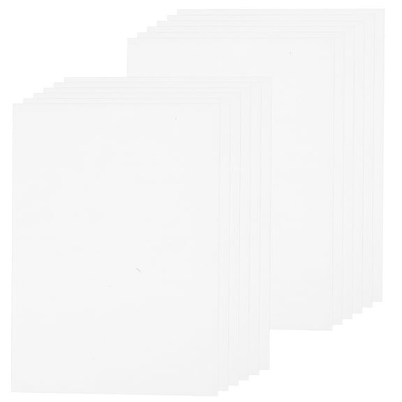 Worgeous  50 Pcs Prang Construction Paper Large White Cardboard Poster Bulk Foldable