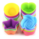 thumbnail image 1 of 24pzs Moldes Para Cupcakes O Muffins Reutilizable De Silicona Para Chocolate, Pudín, Pastel, Gelatina Xtellar multicolor, 1 of 3