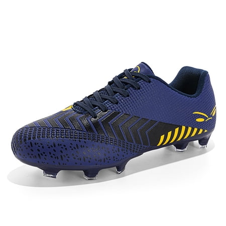 FULORIS Teenager Football Shoes Men Soccer Trainers Cleats Shoes