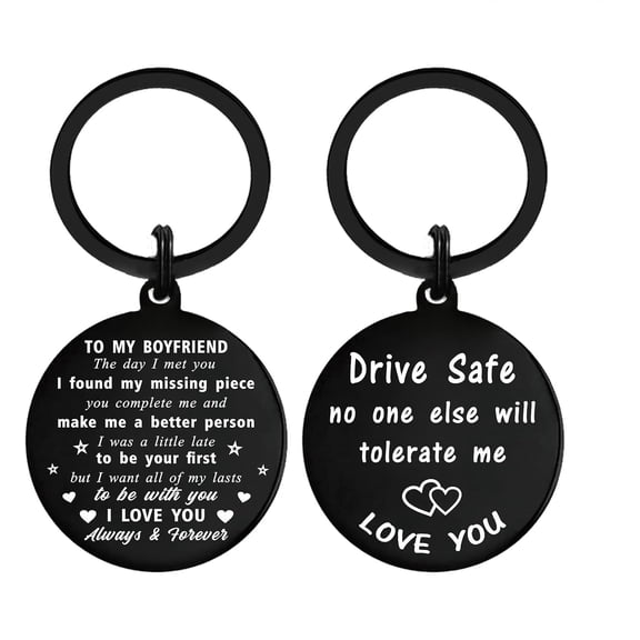 Dive Safe No One Else Will Tolerate Me Keychain for Him, Love Gifts for Husband Man Boyfriend Birthday Christmas