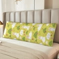 thumbnail image 2 of Zufioo Easter Bunny Print 20x54 Inch Long Body Pillowcase, without Pillow Core, Pillow Case with Hidden Zipper, Ideal Gift for Home Furnishings, 2 of 7