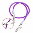 thumbnail image 3 of Plasdent 204BC-10N Spectrum Napkin Bib Clip Holders Purple Silicone 17.5", 3 of 5