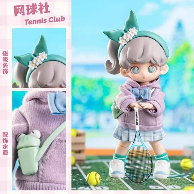 Tangna Segunda Generación Club reclutamiento 12 puntos BJD muñeca articulada móvil juguete caja ciega muñeco de acción Kawaii figura caja misteriosa