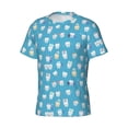 thumbnail image 3 of Rocae Cute Healthy Teeth for Men's Moisture-Wicking Crew Tee - T-Shirt for Sports, Outdoor Activities, and Casual WearSmall, 3 of 9