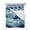 Blue, variant on Quilts King Size Bedding Set, Green Forest Lightweight Quilted Comforter, Green Ombre Trees Abstract Art Soft Reversible Bedspread Coverlet with Pillow Covers for All Season, 96" x 106"