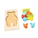 thumbnail image 3 of Juguetes de Rompecabezas de Oso, Rompecabezas de Madera para Niños, Juego de Pasaje, Preescolar Pedagógico Aprendiendo Juguetes de Animales para Prees, 3 of 9