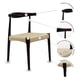 thumbnail image 2 of Mundo In Silla Elegante Nórdico Kefren Comedor Oficina Madera Ergonomica Mundo In  SILL0903558NOGAL, 2 of 4