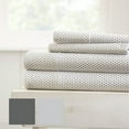 thumbnail image 2 of Simply Soft Striped Patterned 4 Piece Bed Sheet Set, 2 of 3