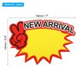 thumbnail image 2 of Unique Bargains 80pcs Starburst Signs, 7x5.5in Blank Star Burst Signs Price Tag Stickers Pricing Tags, Arrival, 2 of 7