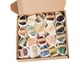 thumbnail image 5 of Colección de rocas y minerales Arqueología Historia Regalo Aprendizaje y juguete educativo Juego de ciencia Geología GEM Kit para favores de fiesta , estilo A, 5 of 8