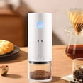 thumbnail image 1 of Grinder Portable Electric Burr Coffee Grinder Ceramic Blade Burr Grinder USB Rechargeable Coffee Bean Grinder with Multiple Grinding Settings Cleaning Brush Included for Coffee, 1 of 7