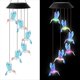 thumbnail image 3 of Luces Solares para Exteriores con Forma de Colibrí, Luces de Carillón de Viento Solares, Regalos Colgantes para Mamá y Abuela en Color Azul, 3 of 10