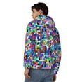 thumbnail image 4 of Naloa Colorful Tie Dye Stained Glass 2 Men’s Hoodies, Zip up Hoodie, Sweatshirts,Hoodies for Men Sizes S-3XL-Large, 4 of 5