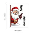 thumbnail image 2 of 3D Christmas Wall Sticker 3D Merry Christmas Wall Decals Christmas Snowman Decal Xmas Holiday Decoration Christmas Party Supplies Christmas Santa Claus Sticker, 2 of 8