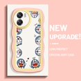 thumbnail image 1 of Funda para teléfono OPPO A57 2022 A77 2022 A57s A77E A77S funda para teléfono Doraemon HP funda blanda a prueba de golpes borde de onda colorido gato cámara transparente funda protectora creativa fund, 1 of 4