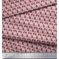 thumbnail image 2 of Soimoi Rayon Fabric Flower Artistic Print Fabric by Yard 42 Inch Wide, 2 of 3