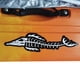 thumbnail image 2 of 2 Piezas Impermeables De Pescado Calcomanías De Vinilo Barco Pesca Gráficos kusrkot Etiquetas engomadas, 2 of 5