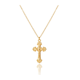 thumbnail image 1 of Collar Xtellar Cruz Mujer Dije Cadena Oro 18k Exquisito, 1 of 1