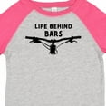 thumbnail image 4 of Inktastic Life Behind Bars Mountain Bike Boys or Girls Toddler T-Shirt, 4 of 5