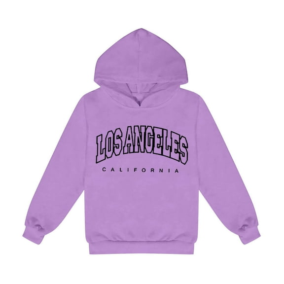 Hoodie for Girls Cute Hoodies Letter Printed Casual Hoodie For Children