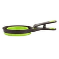 thumbnail image 4 of Pet Food Spoon Folding Dog Cat Sealing Clip Portable Silicone Measuring Scoop GreenM, 4 of 12