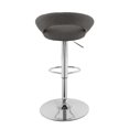 thumbnail image 2 of CorLiving Round Open Back Adjustable Fabric Barstool, set of 2, 2 of 9