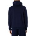 thumbnail image 3 of EA7 Chest Logo Zip Hoodie, Blue, 3 of 6