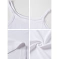 thumbnail image 6 of UVN Tank Tops for Women Ribbed Knit Sleeveless Tops Casual Camisoles Slim Fitted Basic Tank Tops, 6 of 7