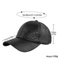 thumbnail image 5 of Snakeskin-Leather Baseball-Cap Unisex Casual-Dad-Hat Adjustable Snapback for Women Men, 5 of 5