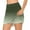 Army, variant on USSUMA Athletic Shorts for Women Gradient Prints Running Elastic Band Fashionable Skinny Skirt Pants Lounge Mid Waist Sports Loose Flowy Shorts Leggings Loose Fit Shorts for Women Army Green L