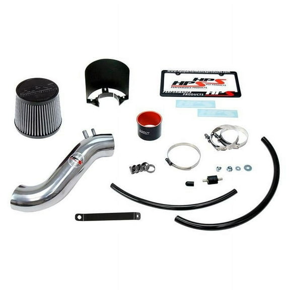 HPS Performance Polish Air Intake Kit for 15-18 Hyundai Sonata 2.4L 16-18 Kia Optima 2.4L Non Turbo