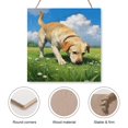 thumbnail image 3 of Labrador Retriever Dog Decor - Cute Wooden Wall Hanging Sign for Dog Lovers, 12x12 Inches, 3 of 8