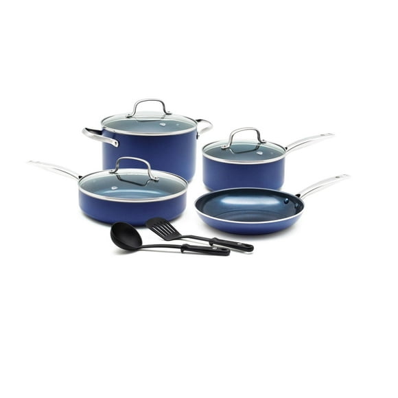 Blue Diamond 10pc Cookware Set, 10pc Cookware Set